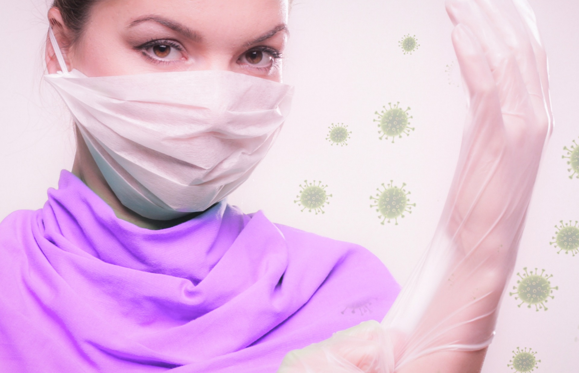 Eine Atemmaske schützt vor Viren (Foto: Pixabay.com)